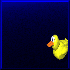 3-D Ente gerendert mit Text